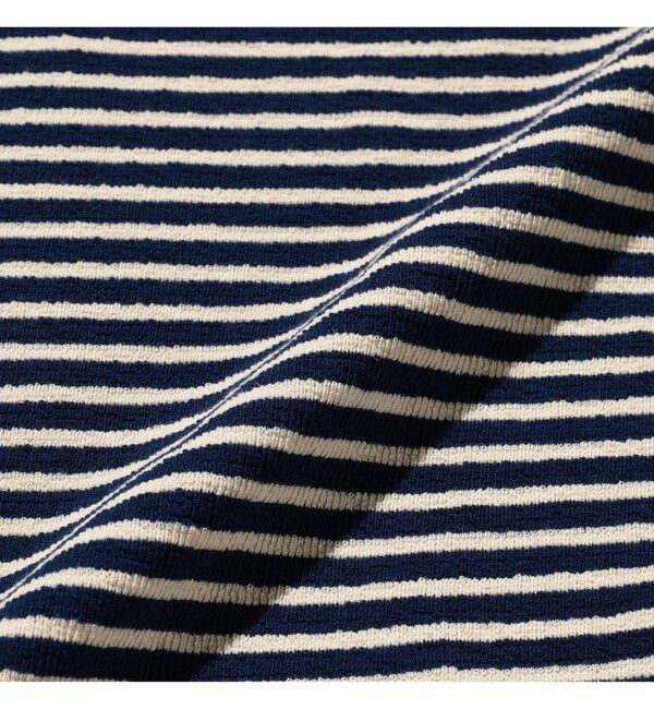 BEAMS PLUS「インレイ ストライプ ポケット Tシャツ」|Tシャツ・カットソー|