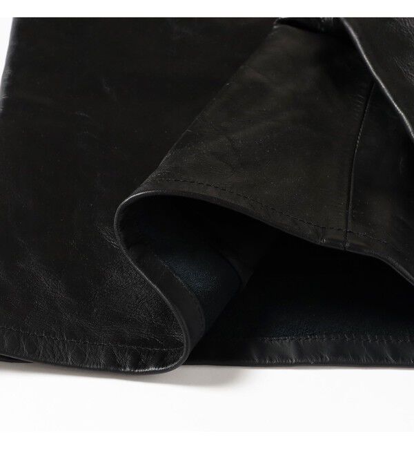 BEAMS「カウレザー イージー ショートパンツ【ワイドストレートフィット】」|その他|