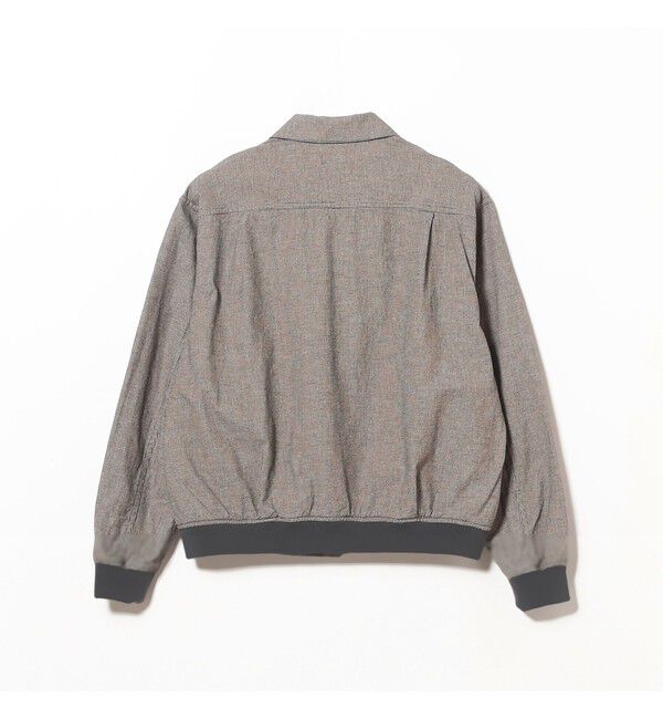 BEAMS「チェック G-ジャケット【リラックスフィット】」|ブルゾン・スタジャン|