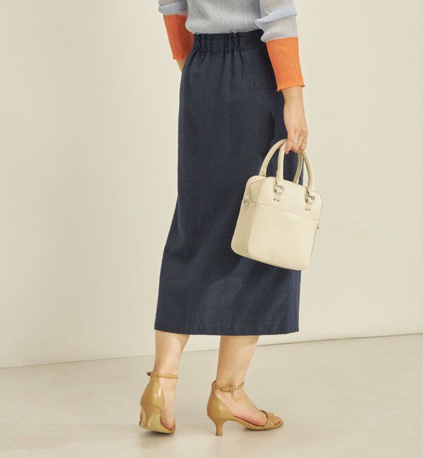 SHIPS for women「〈手洗い可能〉フロント ジップ ツイード タイト スカート」|スカート|