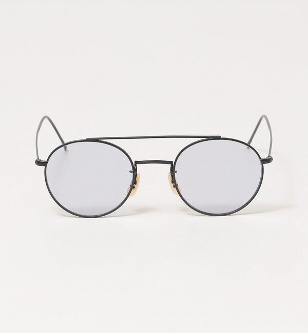 SHIPS「SHIPS EYEWEAR: METAL 2BRIDGE」|サングラス|ブラック