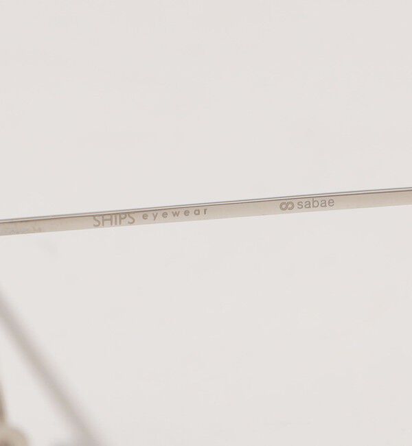 SHIPS「SHIPS EYEWEAR: METAL 2BRIDGE」|サングラス|