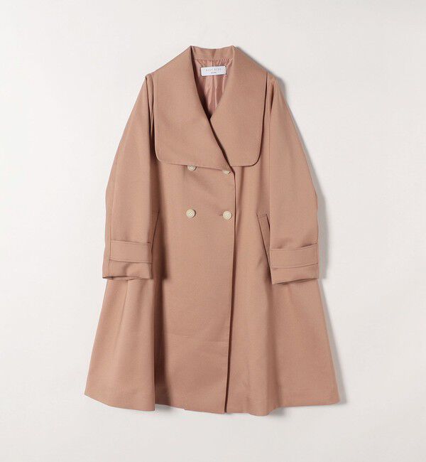 SHIPS any「SHIPS any: ドライツイル ショールカラー Aライン コート［NAVY BLUE］」|その他|