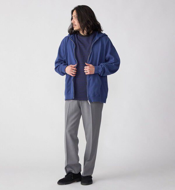 SHIPS「SHIPS: ソフト パイル コットン ジップアップ パーカー」|パーカー|