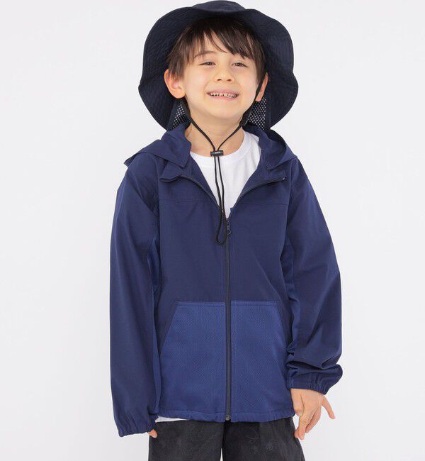 SHIPS KIDS「SHIPS KIDS:100～150cm /〈虫除け（インセクトシールド）/UVカット〉パーカー」|その他|