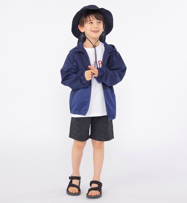 SHIPS KIDS「SHIPS KIDS:100～150cm /〈虫除け（インセクトシールド）/UVカット〉パーカー」|その他|