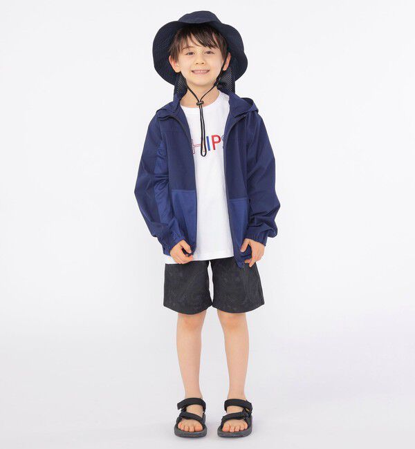 SHIPS KIDS「SHIPS KIDS:100～150cm /〈虫除け（インセクトシールド）/UVカット〉パーカー」|その他|