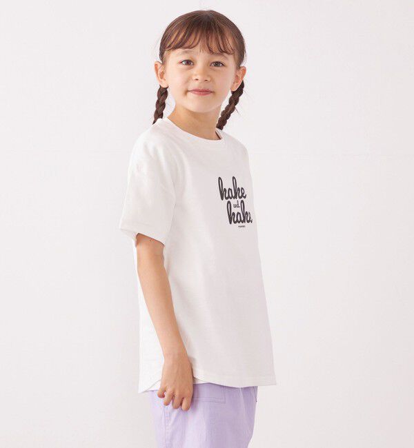 SHIPS any「【SHIPS any別注】MONMIMI: グラフィック プリント 半袖 Tシャツ<KIDS>」|Tシャツ・カットソー|