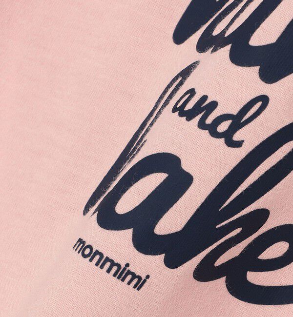SHIPS any「【SHIPS any別注】MONMIMI: グラフィック プリント 半袖 Tシャツ<KIDS>」|Tシャツ・カットソー|