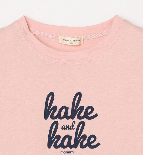 SHIPS any「【SHIPS any別注】MONMIMI: グラフィック プリント 半袖 Tシャツ<KIDS>」|Tシャツ・カットソー|