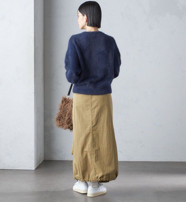 SHIPS for women「〈手洗い可能〉ビジュー FOX クルーネック プルオーバー」|ニット・セーター|