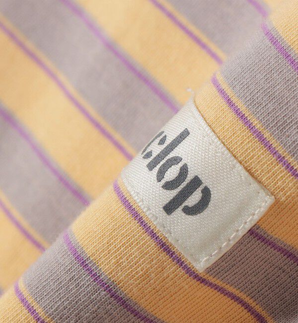 SHIPS for women「【WEB限定】マルチ ボーダー 5分袖 TEE」|Tシャツ・カットソー|