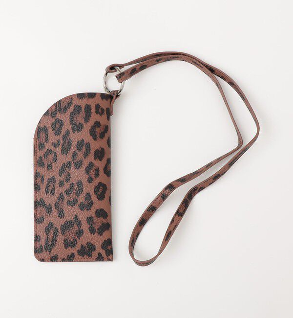 quaranciel「《予約》quaranciel: ラウンド サングラス（レオパード ケース チャーム付き）」|サングラス|