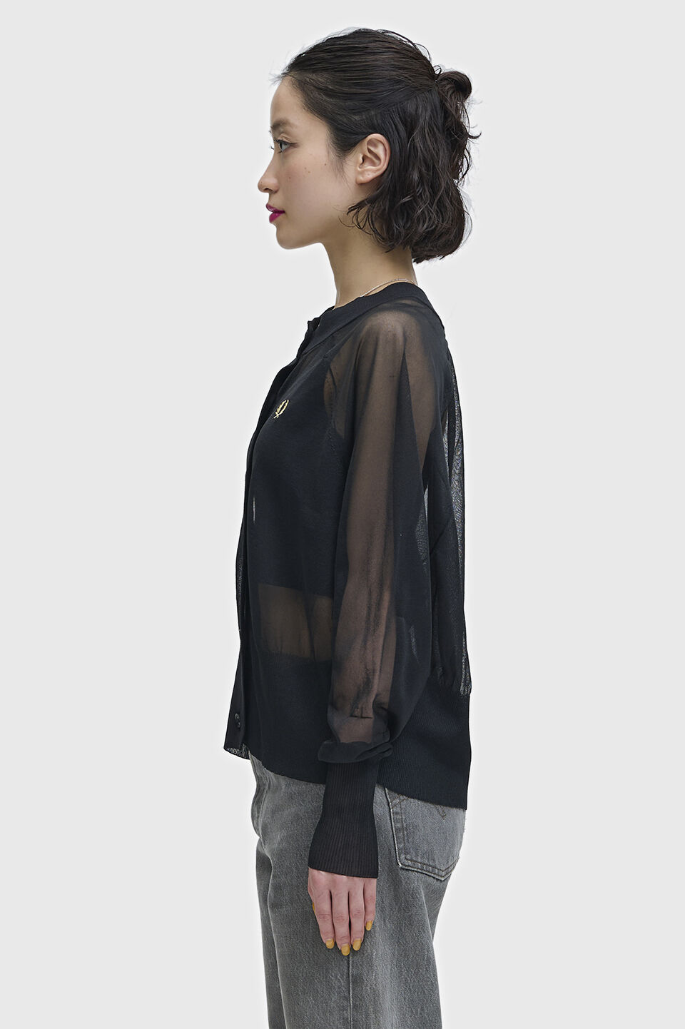 FRED PERRY 「Sheer Cardigan」|カーディガン|