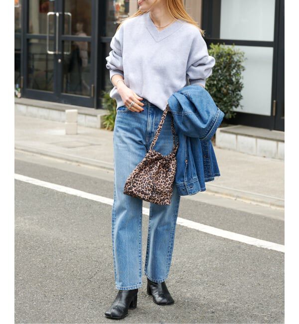 OUTDOOR PRODUCTS Usual Things「スウェットライクVネックニットプルオーバー」|ニット・セーター|