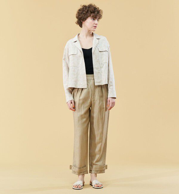 GALERIE VIE「ボタニカルジャカード ショートジャケット」|その他|