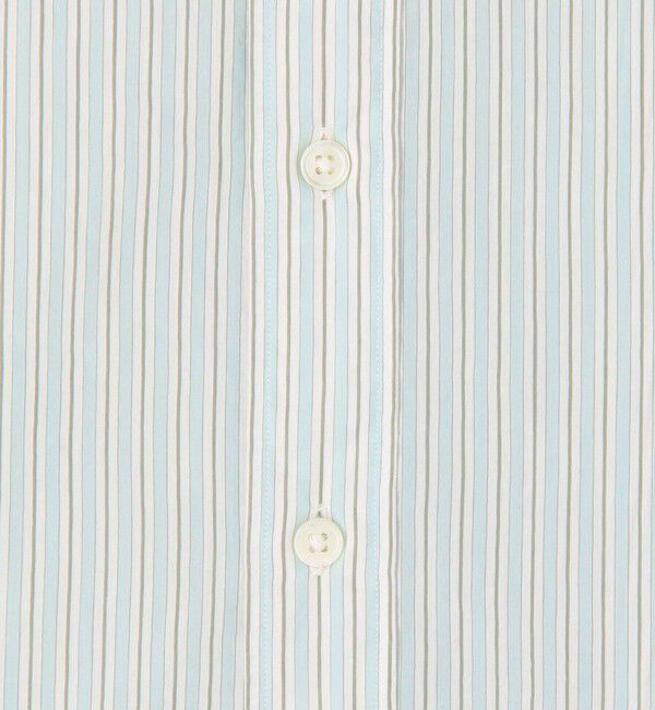 TOMORROWLAND MENS「コットンナイロンワッシャー セミワイドカラーシャツ」|シャツ・ブラウス|