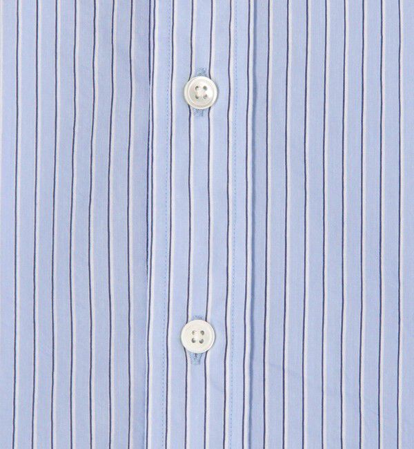 TOMORROWLAND MENS「コットンナイロンワッシャー セミワイドカラーシャツ」|シャツ・ブラウス|