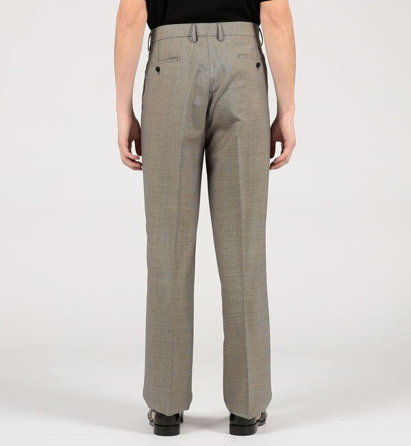 TOMORROWLAND MENS「ウールモヘヤ 2プリーツ ワイドストレートスラックス」|スラックス|