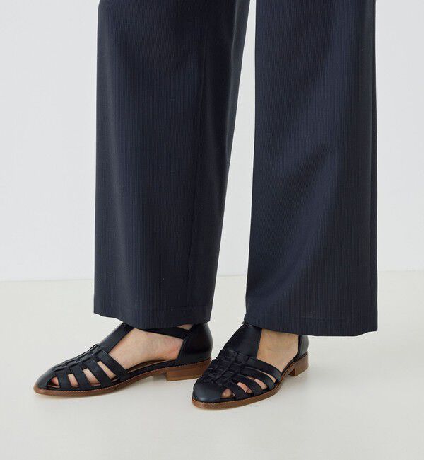 GALERIE VIE「ウォッシャブルトロピカル ツータックストレートパンツ」|その他|