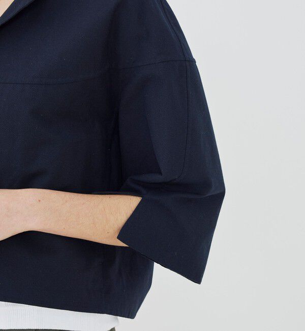 GALERIE VIE「コットンダブルフェイス ショートジャケット」|その他|