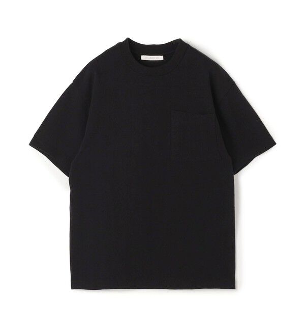 GALERIE VIE「コットン吊り天竺 ハーフスリーブプルオーバー」|Tシャツ・カットソー|19 ブラック