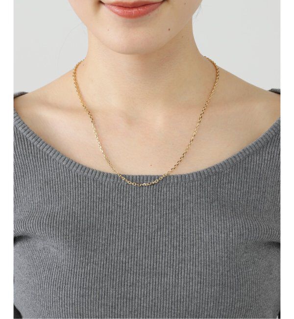  「【blancle/ ブランクレ】nfgp・Short oval chain necklace」|ネックレス|