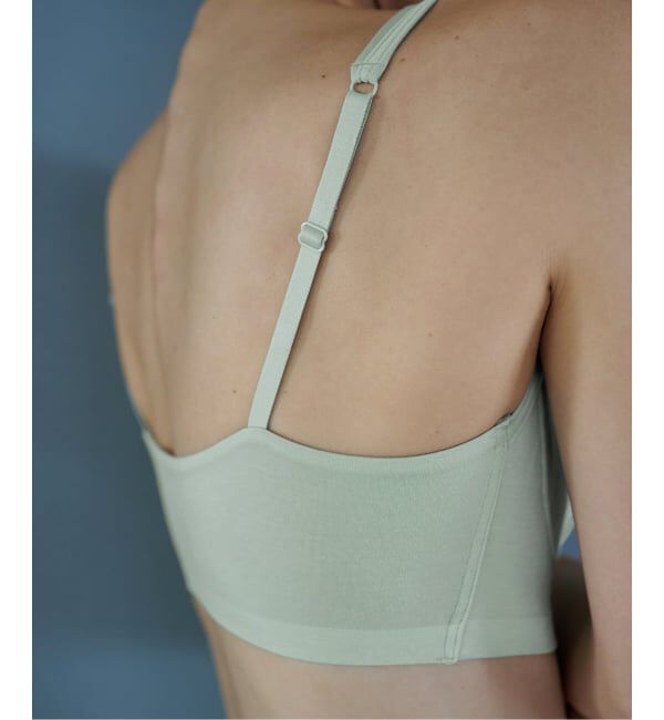 EMILYWEEK「【CALM】ハーフトップブラ（グリーン、グレー）」|インナー|