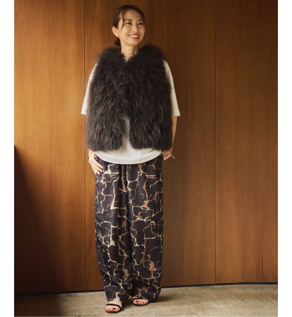 VERMEIL par iena「Cashmere Fur gilet」|その他|