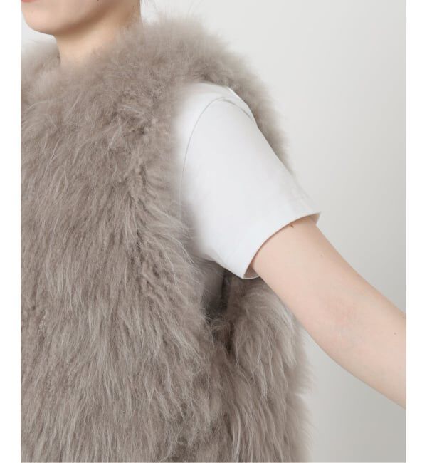 VERMEIL par iena「Cashmere Fur gilet」|その他|