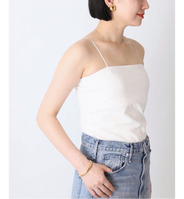 VERMEIL par iena「Minimal bare bra top」|インナー|ホワイト