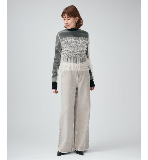 VERMEIL par iena「upper hights アッパーハイツ THE LAUREN L8G312202SBI/FSB」|デニム|