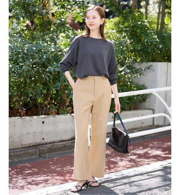 SLOBE IENA「《シリーズあり》コットンキュプラプルオーバー」|ニット・セーター|