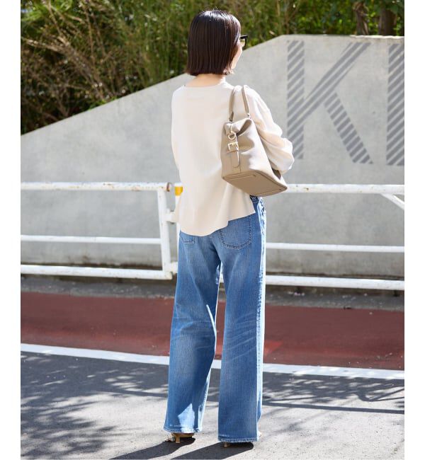 SLOBE IENA「《シリーズあり》コットンキュプラプルオーバー」|ニット・セーター|