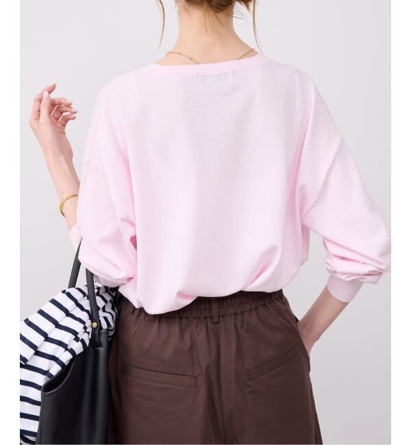 SLOBE IENA「《シリーズあり》コットンキュプラプルオーバー」|ニット・セーター|