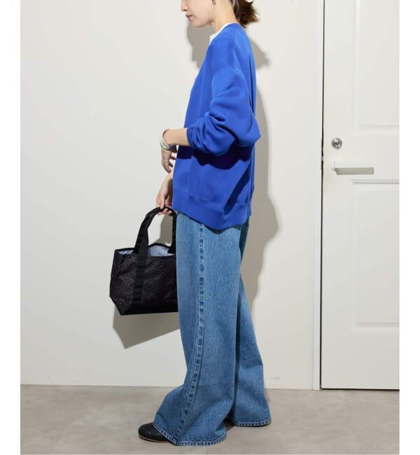 SLOBE IENA「《追加2》ダブルフェイスジャージースナップカーディガン」|カーディガン|