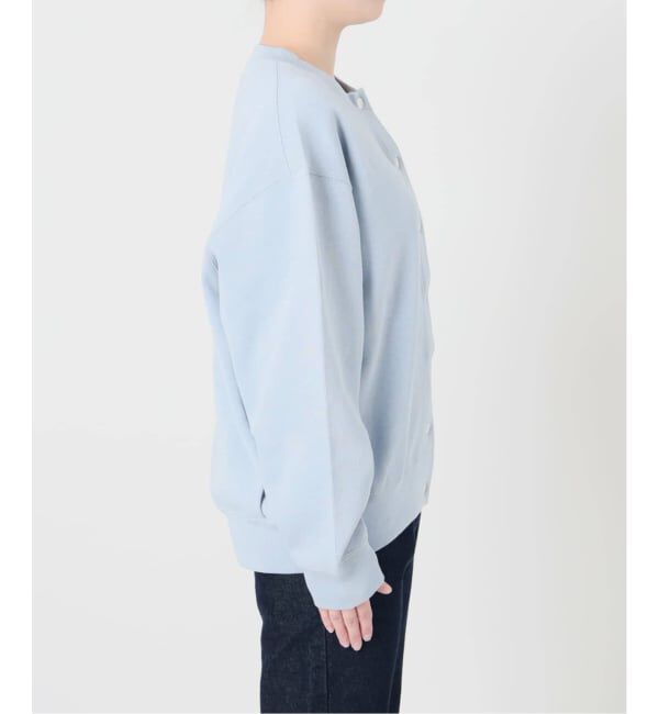 SLOBE IENA「《追加2》ダブルフェイスジャージースナップカーディガン」|カーディガン|