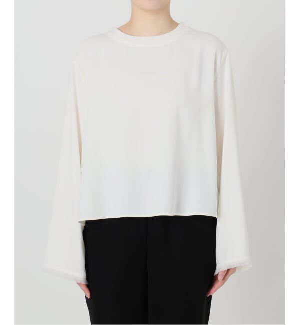 VERMEIL par iena「Compact Satin Top」|シャツ・ブラウス|
