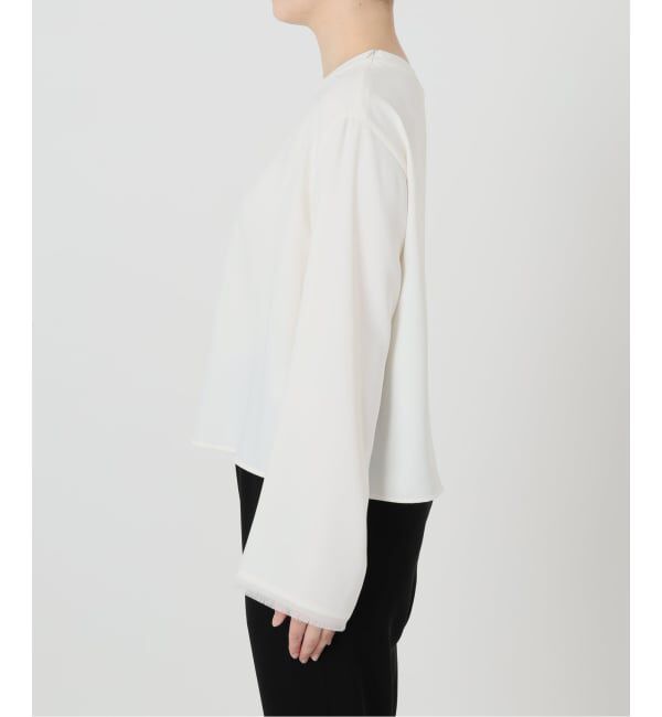 VERMEIL par iena「Compact Satin Top」|シャツ・ブラウス|