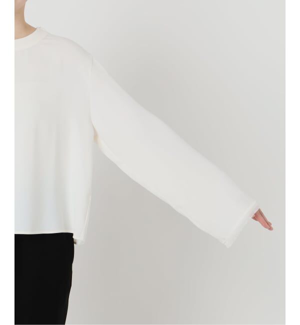 VERMEIL par iena「Compact Satin Top」|シャツ・ブラウス|