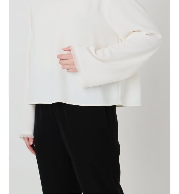 VERMEIL par iena「Compact Satin Top」|シャツ・ブラウス|