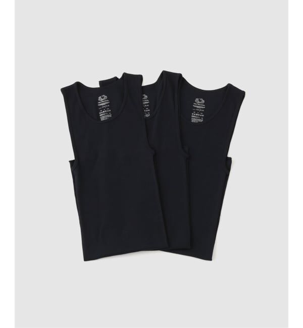 PULP「Whimsy / ウィムジー FTL 3P TANK TOP」|タンクトップ|ブラック