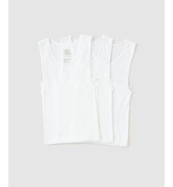 PULP「Whimsy / ウィムジー FTL 3P TANK TOP」|タンクトップ|ホワイト