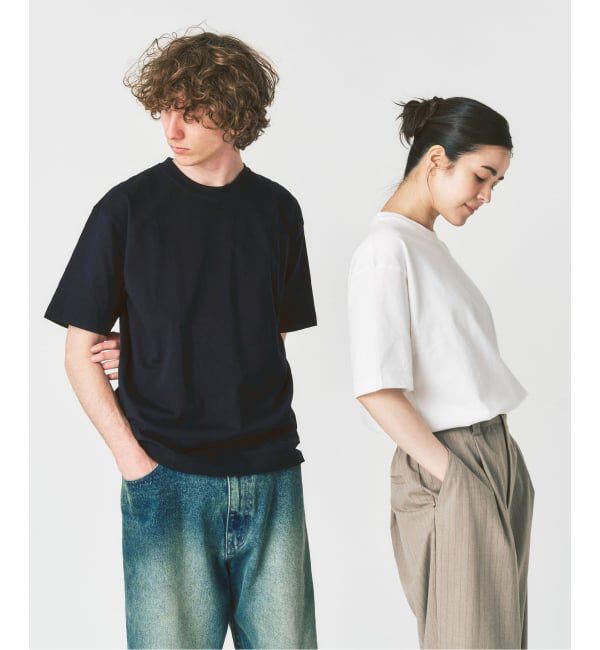 417 EDIFICE「【Hanes &times; 417 EDIFICE】別注 BEEFY CREW NECK T-SHIRT（MODERN FIT）」|Tシャツ・カットソー|