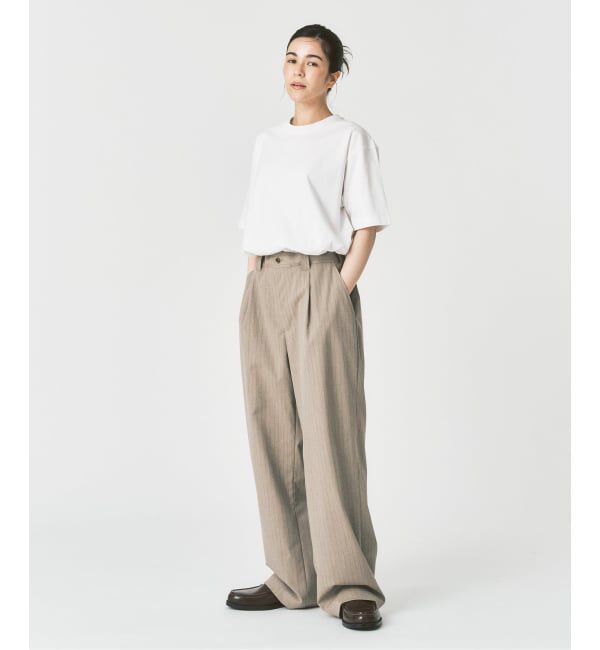 417 EDIFICE「【Hanes &times; 417 EDIFICE】別注 BEEFY CREW NECK T-SHIRT（MODERN FIT）」|Tシャツ・カットソー|