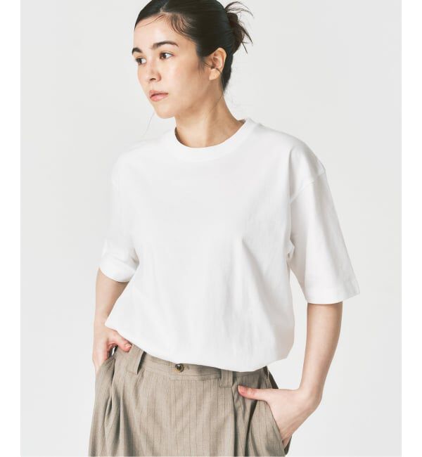 417 EDIFICE「【Hanes &times; 417 EDIFICE】別注 BEEFY CREW NECK T-SHIRT（MODERN FIT）」|Tシャツ・カットソー|