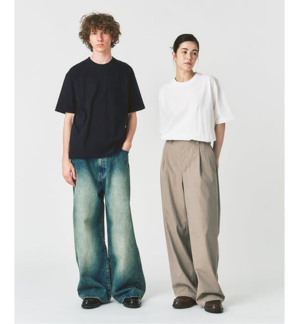 417 EDIFICE「【Hanes &times; 417 EDIFICE】別注 BEEFY CREW NECK T-SHIRT（MODERN FIT）」|Tシャツ・カットソー|