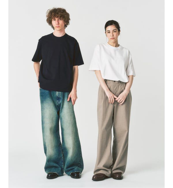 417 EDIFICE「【Hanes &times; 417 EDIFICE】別注 BEEFY CREW NECK T-SHIRT（MODERN FIT）」|Tシャツ・カットソー|