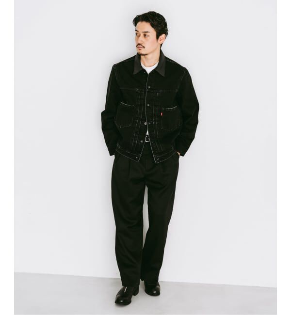 EDIFICE「《再予約》Levi&rsquo;s(リーバイス) 別注 2nd Type トラッカー ジャケット」|デニムジャケット|