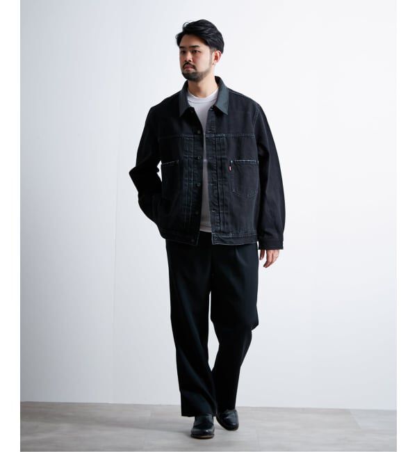 EDIFICE「《再予約》Levi&rsquo;s(リーバイス) 別注 2nd Type トラッカー ジャケット」|デニムジャケット|